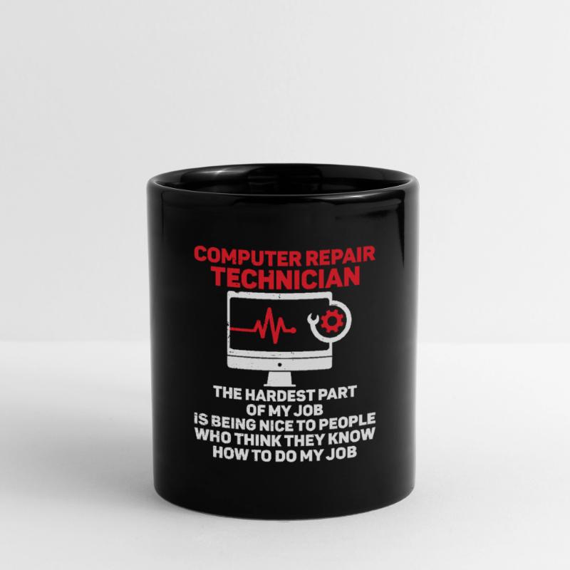 Computer Repair Technology Support Technology Full Colour Mug