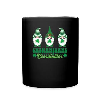 St. Patricks Day Shenanigans - Tasse einfarbig - Schwarz - Vorne