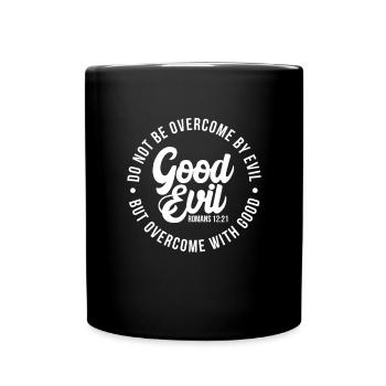 Bible Bible Versets chrétiens Don de Jésus - Mug uni - noir - Devant