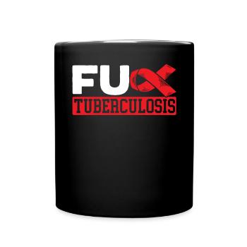 Sensibilisation à la tuberculose - Mug uni - noir - Devant