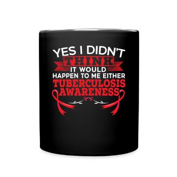 Sensibilisation à la tuberculose - Mug uni - noir - Devant