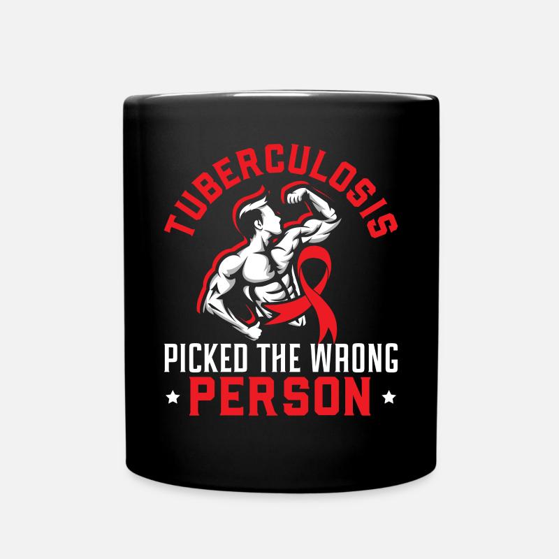 Sensibilisation à la tuberculose - Mug uni - noir