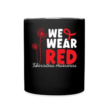 Sensibilisation à la tuberculose - Mug uni - noir - Devant