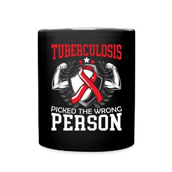 Sensibilisation à la tuberculose - Mug uni - noir - Devant