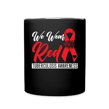 Sensibilisation à la tuberculose - Mug uni - noir - Devant