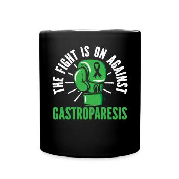 La lutte contre la sensibilisation à la gastroparésie est lancée - Mug uni - noir - Devant