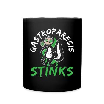 La gastroparésie pue la sensibilisation à la gastroparésie - Mug uni - noir - Devant