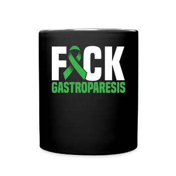 Gastroparésie Guerrier Sensibilisation à la gastroparésie - Mug uni - noir - Devant