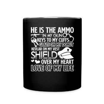 Police Police Love Of My Life - Full Colour Mug - black - Front