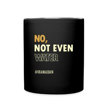 Ramadan Kareem Islamic Fasting Outfit for Men Wome - Full Colour Mug - black - Front