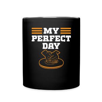My perfect Day - Full Colour Mug - black - Front