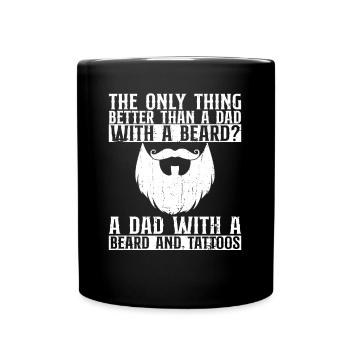 La seule chose meilleure qu’un barbu - Mug uni - noir - Devant