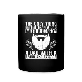 La seule chose meilleure qu’un barbu - Mug uni - noir - Devant