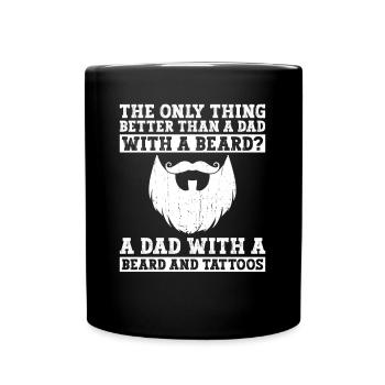 La seule chose meilleure qu’un barbu - Mug uni - noir - Devant