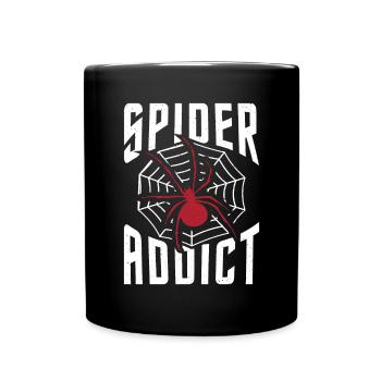 Cadeaux d’amoureux de l’araignée - Mug uni - noir - Devant