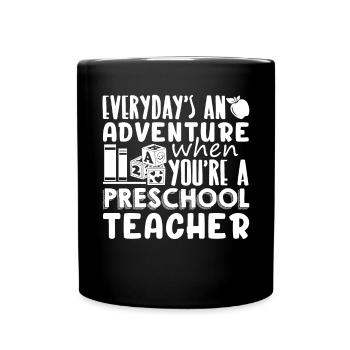 Preschool Teacher You're A Preschool Teacher - Full Colour Mug - black - Front