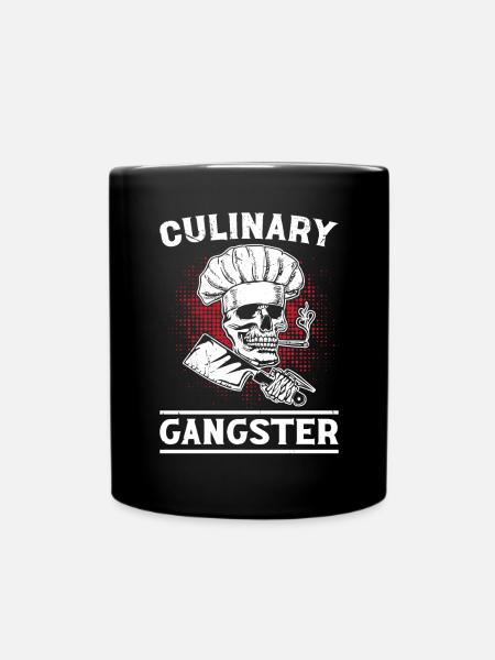 Chef saying - Tasse einfarbig - Schwarz