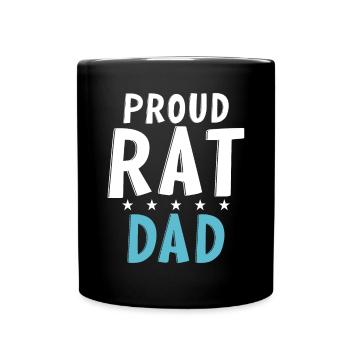 Cadeau du propriétaire du rat Rats Lover - Mug uni - noir - Devant