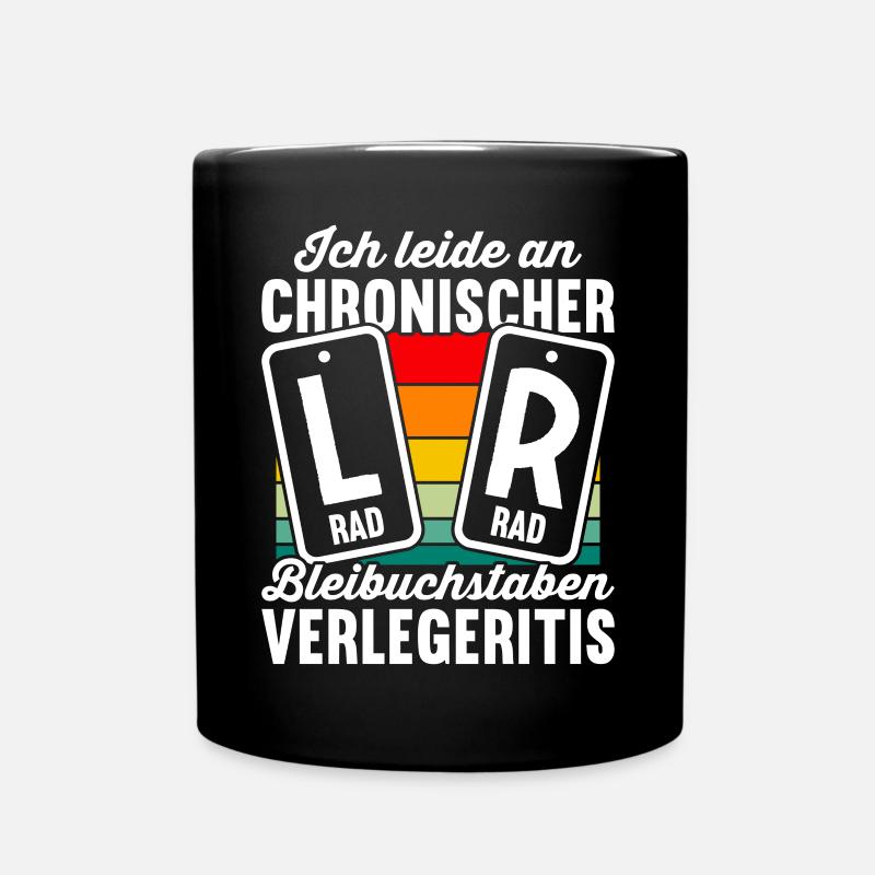 MTRA Röntgen Radiologie Radiologe - Tasse einfarbig - Schwarz