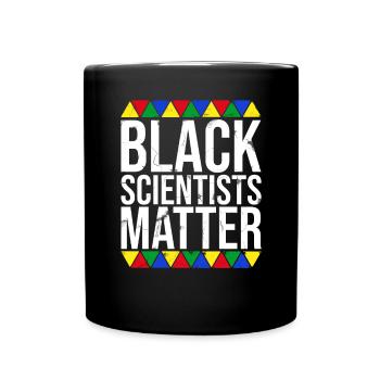 Black scientists are important - Full Colour Mug - black - Front