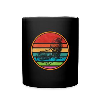 Robbe - Tasse einfarbig - Schwarz - Vorne