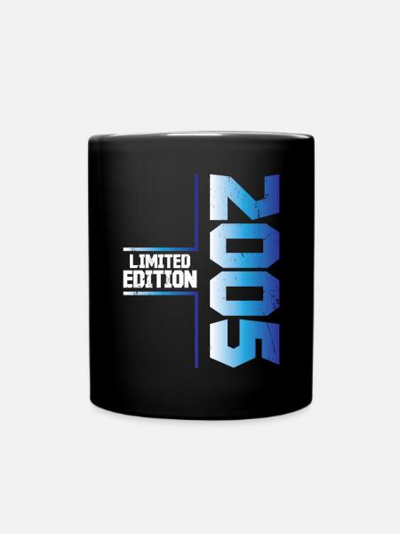 18e anniversaire des jeunes filles, 2005, 18 - Mug uni - noir