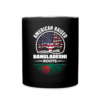 Bangladesch Bangladesch Bangladesch Flagge Zitat - Tasse einfarbig - Schwarz - Vorne
