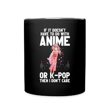 Anime & K-Pop Musique Kpop Manga Japonais Otaku - Mug uni - noir - Devant