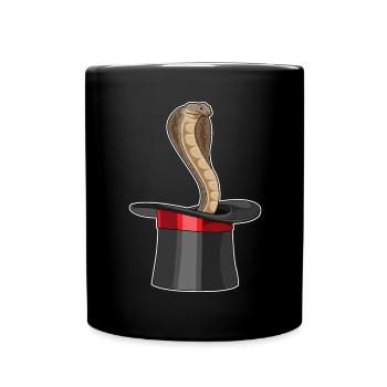 Cylindre Snake Wizard - Mug uni - noir - Devant