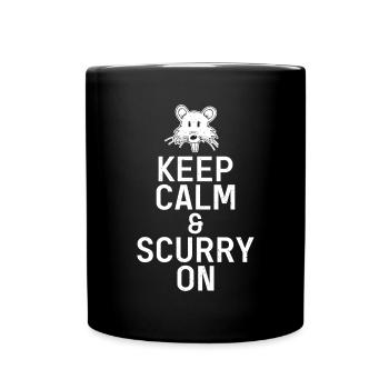 Rat Owner Gift Rats Lover - Full Colour Mug - black - Front