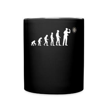Darts Darts Player Evolution Darts Jeu Cadeau - Mug uni - noir - Devant