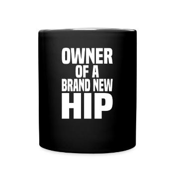 Chirurgie de la hanche Chirurgie articulaire de la hanche - Mug uni - noir - Devant