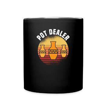 Poterie Argile Cours de poterie Poterie Getöpfert - Mug uni - noir - Devant