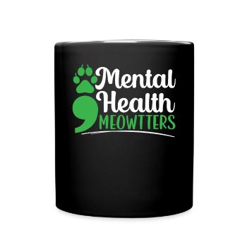 Prévention du suicide Sensibilisation à la santé mentale - Mug uni - noir - Devant