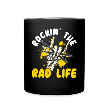 Rad Tech Röntgenradiologie Radiologe Radiologe - Tasse einfarbig - Schwarz - Vorne