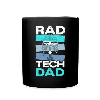 Rad Tech Röntgenradiologie Radiologe Radiologe - Tasse einfarbig - Schwarz - Vorne
