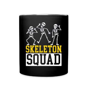 Skeleton Squad Radiology Radiographer Radiologist - Full Colour Mug - black - Front