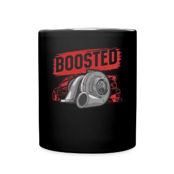 Turbocharger Boosted - Turbo & Tuning - Full Colour Mug - black - Front