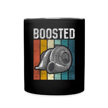 Turbocharger Boosted - Turbo & Tuning - Full Colour Mug - black - Front
