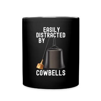 Cowbell More Cowbell-Vintager - Full Colour Mug - black - Front