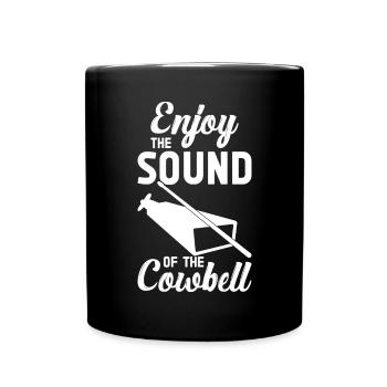Cowbell More Cowbell-Vintager - Full Colour Mug - black - Front