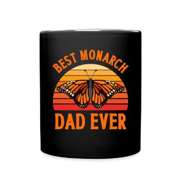 Monarque papillon monarque américain papillon monarque - Mug uni - noir - Devant