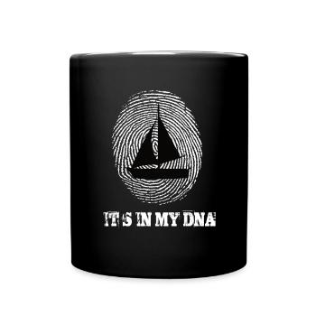 Naviguer dans mon ADN - Mug uni - noir - Devant