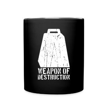 Cowbell More Cowbell-Vintager - Full Colour Mug - black - Front