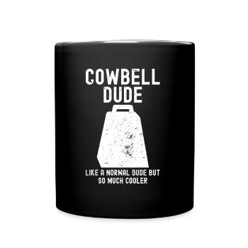 Cowbell Plus Cowbell-Vintager - Mug uni - noir - Devant