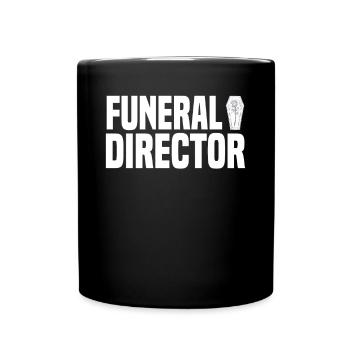 Funérailles funéraires - Mug uni - noir - Devant