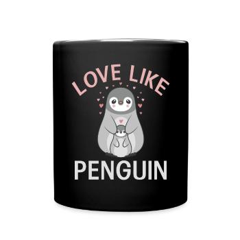 Penguin Lover Penguin Gifts - Full Colour Mug - black - Front