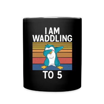 Pinguinliebhaber Pinguin Geschenke - Tasse einfarbig - Schwarz - Vorne