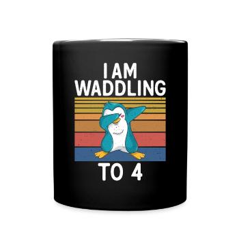Pinguinliebhaber Pinguin Geschenke - Tasse einfarbig - Schwarz - Vorne