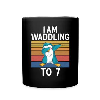 Penguin Lover Penguin Cadeaux - Mug uni - noir - Devant